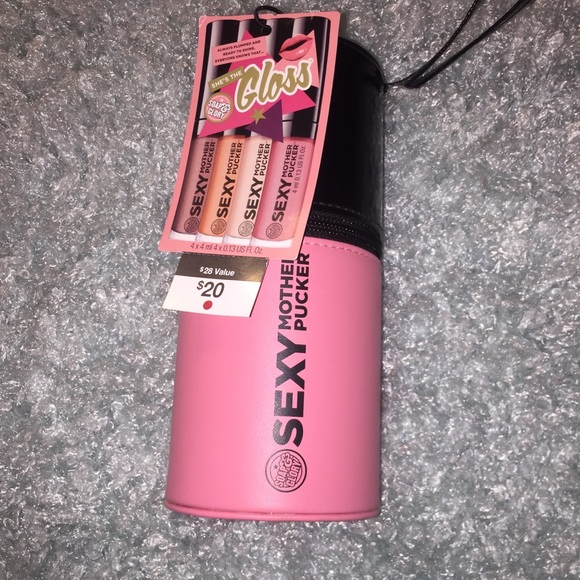 Soap & Glory Other - Four soap and glory lipglosses In cylinder case